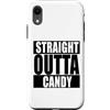 Miftees Halloween Tees Custodia per iPhone XR Halloween Straight Outta Candy