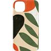 generic Custodia per iPhone 14 Plus Grafica astratta botanica moderna di metà secolo