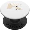 Friendly Ghost Pet Boop Club Bassotto Halloween BOO-P per gli amanti dei cani PopSockets PopGrip Adesivo
