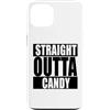 Miftees Halloween Tees Custodia per iPhone 13 Halloween Straight Outta Candy