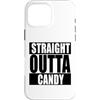 Miftees Halloween Tees Custodia per iPhone 16 Pro Max Halloween Straight Outta Candy