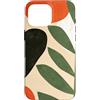 generic Custodia per iPhone 16 Pro Max Grafica astratta botanica moderna di metà secolo