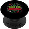 Christmas Santa Brick Builder Kids Costruito per il costruttore di edifici di Natale PopSockets PopGrip Adesivo
