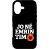 Kosovo UÇK Protest Designs Custodia per iPhone 17 Jo Në Emrin Tim UCK Kosovo Protest