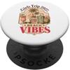 Girls Trip Beach Vacation Summer 2027 Viaggio delle ragazze delle vibrazioni della spiaggia 2027 Vacanza tropicale PopSockets PopGrip Adesivo