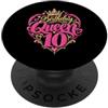 10th Birthday Gifts for Women 10 Years D 10° compleanno ragazza 10 anni donna 2016 regalo divertente PopSockets PopGrip Adesivo