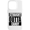 Miftees Halloween Tees Custodia per iPhone 14 Pro Halloween Straight Outta Candy