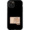 Best Gecko Pet Tank Apparel Gifts For Be Custodia per iPhone 11 Pro Geco Doodle cinese Hanzi Crestato lucertola leopardo geco