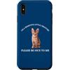 Sensitive Little Creature - So Be Nice! Custodia per iPhone XS Max I'm A Sensitive Creature Please Be Nice To Me Cute Kitten