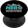 TeeaxArt Frontline Hero Christmas Gifts Terapia riparativa Frontline Hero Essential Workers PopSockets PopGrip Adesivo