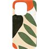 generic Custodia per iPhone 15 Pro Grafica astratta botanica moderna di metà secolo