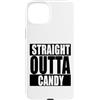 Miftees Halloween Tees Custodia per iPhone 15 Plus Halloween Straight Outta Candy