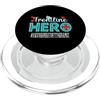 TeeaxArt Frontline Hero Christmas Gifts Nicu Terapista Respiratorio Frontline Hero Essential Workers PopSockets PopGrip per MagSafe