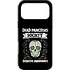 Diabetes Awareness Month T1D Sugar Skull Custodia per iPhone 17 Pro Max Dead Pancreas Society Consapevolezza del diabete Scheletro di Halloween