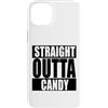 Miftees Halloween Tees Custodia per iPhone 14 Plus Halloween Straight Outta Candy