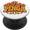 305 Souvenirs La Pinga Cuban Miami Groovy 60s PopSockets PopGrip Adesivo