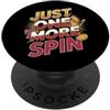 Slot Machine Gambler Designs Solo un altro giro - Casino Slot Machine PopSockets PopGrip Adesivo