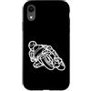 Mode Art Design Motorbike Motorcycle Rid Custodia per iPhone XR Motociclo Motociclista Racer Sport Bike Racer Rider