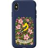 Iowa Region Apparel American Goods taich Custodia per iPhone X/XS Ali d'oro dell'Iowa e giorni di fioritura