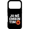 Kosovo UÇK Protest Designs Custodia per iPhone 17 Pro Jo Në Emrin Tim UCK Kosovo Protest