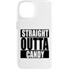 Miftees Halloween Tees Custodia per iPhone 14 Halloween Straight Outta Candy
