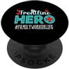 TeeaxArt Frontline Hero Christmas Gifts Lavoratori familiari Frontline Hero Essential Workers Donne PopSockets PopGrip Adesivo