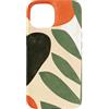 generic Custodia per iPhone 15 Grafica astratta botanica moderna di metà secolo