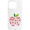 Funny Apple Gifts Apple Fruit Lovers Custodia per iPhone 15 Pro Max Divertente arte di mela per ragazze, bambini, donne, amanti della frutta di mela,
