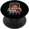 Operatore Cronometro 24 Secondi Basket They Watch the Shot I Watch the Clock Cronometrista Basket PopSockets PopGrip Adesivo