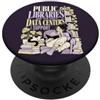 Librarian Reading Days Biblioteche pubbliche Data Center Reader Librarian PopSockets PopGrip Adesivo