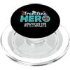 TeeaxArt Frontline Hero Christmas Gifts Physio Frontline Hero Essential Workers Apprezzamento Donne PopSockets PopGrip per MagSafe