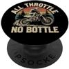 Dirt Bike Enduro Trail Fuoristrada Corse Pilota Motocross Tutto Gas Niente Bottiglia PopSockets PopGrip Adesivo