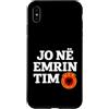 Kosovo UÇK Protest Designs Custodia per iPhone XS Max Jo Në Emrin Tim UCK Kosovo Protest