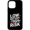 Drone Designs Custodia per iPhone 13 Pro Max Batteria bassa ad alto rischio divertente FPV Drone Pilota Drone Quadcopter