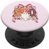 Sweet Ghost Boutique Carino Rosa Fiocco Fantasma Boo Kawaii Girly Halloween Estetica PopSockets PopGrip Adesivo