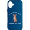 Sensitive Little Creature - So Be Nice! Custodia per iPhone 16 Plus I'm A Sensitive Creature Please Be Nice To Me Cute Kitten