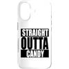 Miftees Halloween Tees Custodia per iPhone 17 Halloween Straight Outta Candy