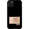 Best Gecko Pet Tank Apparel Gifts For Be Custodia per iPhone 11 Pro Max Geco Doodle cinese Hanzi Crestato lucertola leopardo geco