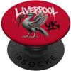 Desert Merch Liverpool England Shop Liverpool UK - Vernice spray per uccelli al fegato PopSockets PopGrip Adesivo