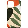 generic Custodia per iPhone 12 mini Grafica astratta botanica moderna di metà secolo