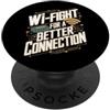 Network Designs Ingegnere di rete WLAN Wifi divertente PopSockets PopGrip Adesivo