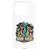Camicia vintage retrò per amanti dei gat Custodia per iPhone 15 Pro Meow Squad vintage Mid-Century dal look moderno degli