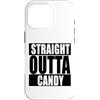 Miftees Halloween Tees Custodia per iPhone 16 Pro Halloween Straight Outta Candy