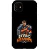 HVAC Grandpa Designs Custodia per iPhone 11 Divertente HVAC Nonno Riscaldamento Tecnico di Raffreddamento
