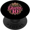 10th Birthday Gifts for Women 10 Years D 10° compleanno ragazza 10 anni donna 2016 regalo divertente PopSockets PopGrip Adesivo
