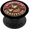 Mimik Thanksgiving Ringraziamento Home Cook - Mescolare la gratitudine PopSockets PopGrip Adesivo