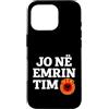 Kosovo UÇK Protest Designs Custodia per iPhone 16 Pro Jo Në Emrin Tim UCK Kosovo Protest