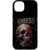 Guess What's The Secret Vintage Mystery Custodia per iPhone 14 Plus Maglietta vintage con teschio misterioso e farfalla Guess What's The Secret