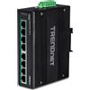 ‎TRENDnet TRENDnet TI-PG80B 8-Port Industrial Gigabit PoE+ DIN-Rail Switch (24-56V) 8 Port