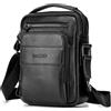 BAIGIO Borsello Uomo Pelle, Borsa a Tracolla Piccola Borsa da Uomini | Tracolla da Uomo Vintage in Vera Pelle, Borsa Messenger Casual per iPad e iPhone, per Viaggi e Attività Commerciali